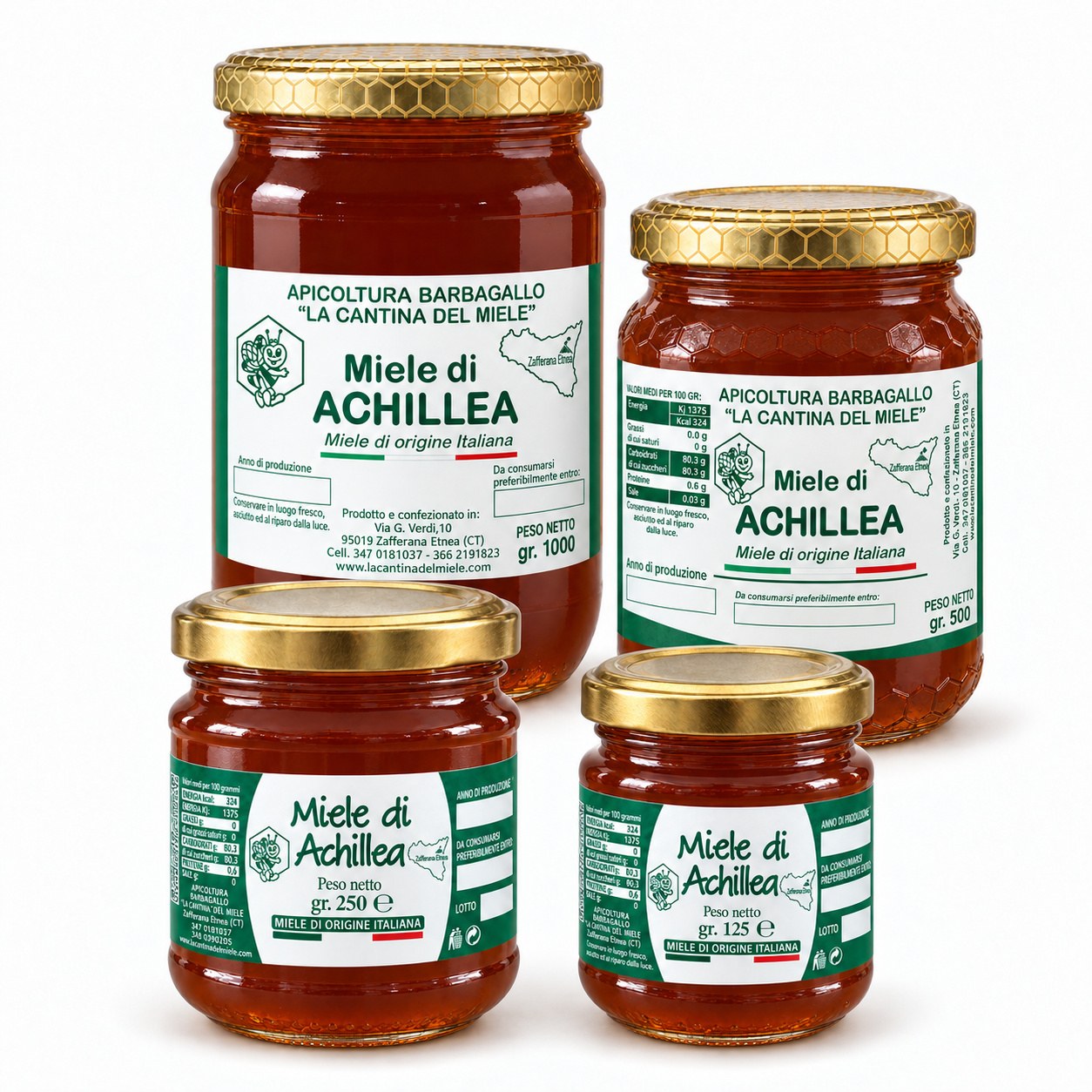 Miele d`Achillea Mille Foglie
