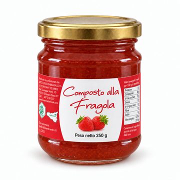 Composto aromatizzato alle fragole
